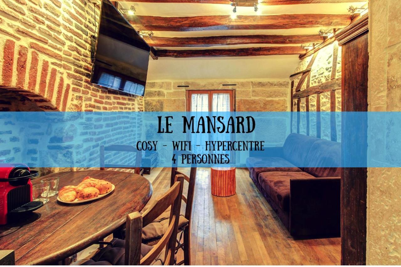 Le Mansard - Topdestination-Dijon - Centre Ville - Classe 3 Etoiles Екстериор снимка